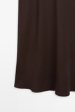 Váy MASSIMO DUTTI nâu cổ đổ sát nách