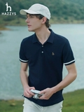 Polo HAZZY viền gân cổ 3 màu