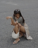 Polo TORY BURCH kẻ màu