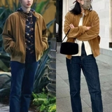 Áo khoác RALPH LAUREN nhung tăm