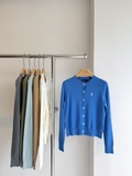 Cardigan RALPH LAUREN trơn len mỏng 6 màu