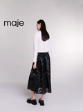 Chân váy MAJE midi bling