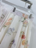 Set Zimmermann áo + chân váy hoa dài