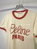 Tshirt CELINE chữ đỏ
