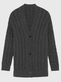 Cardigan THEORY dáng dài 2 màu