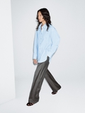 Sơ mi MASSIMO DUTTI dáng rộng đuôi tôm