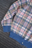 Cardigan RALPH LAUREN kẻ caro
