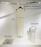 Áo 2 dây TOTEME kem