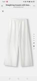 Quần linen BSK cạp chun 2 màu