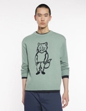 Áo len MAISON KITSUNE cáo trơn 2 màu