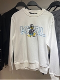 Áo nỉ KARL cổ tròn logo