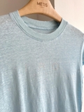 Tshirt IRO xanh chữ đá
