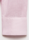 Sơ mi MANGO linen túi ngực