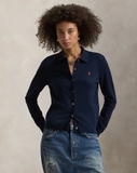 Cardigan RALPH LAUREN cổ bẻ hàng khuy