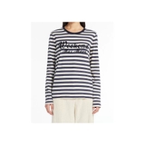 Áo MAX MARA dài tay kẻ navy