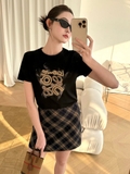 Tshirt LOEWE logo đính cườm