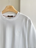 Tshirt LORO PIANA trơn logo ngực