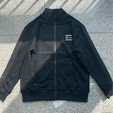 Áo khoác KARL LAGERFELD đen logo ngực