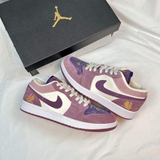 Sneaker Nike jordan tím hoa