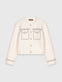Cardigan MAJE túi 2 bên 2 màu ( Full set )