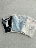 Áo LACOSTE cộc viền cổ 5 màu