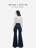 Sơ mi ALICE OLIVIA ren trắng