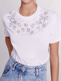 Tshirt Maje cổ đá