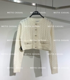 Cardigan SANDRO khuy ngọc