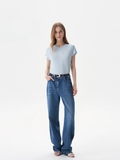 Tshirt IRO xanh chữ đá