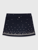 Chân váy MAJE navy cườm đá (có set)