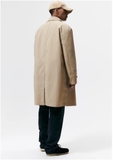 Trendcoat kaki 4 khuy nâu