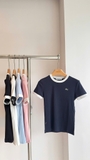 Áo LACOSTE cộc viền cổ 5 màu