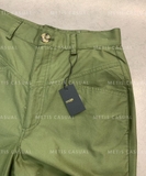 Quần xuông Maje xanh dập họa tiết