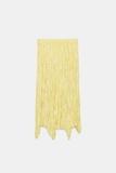 Chân váy ZARA vàng nhăn