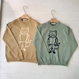 Áo len MAISON KITSUNE cáo trơn 2 màu