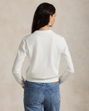 Cardigan RALPH LAUREN cổ bẻ hàng khuy