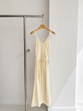 Váy CLAUDIE 2 dây phối len