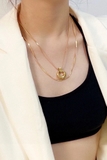 Vòng cổ Chanel vàng