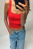 Áo ZARA 2 dây đỏ