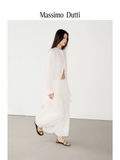Sơ mi MASSIMO DUTTI dáng dài tua rua