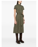 Váy sơ mi RALPH LAUREN linen túi ngực