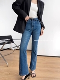 Quần Jean Zimmer Man ống vẩy kèm belt