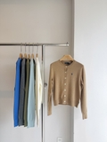 Cardigan RALPH LAUREN trơn len mỏng 6 màu