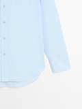 Sơ mi MASSIMO DUTTI dáng rộng đuôi tôm