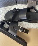 Sandal ZEGNA đen da thật