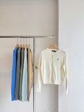 Cardigan RALPH LAUREN trơn len mỏng 6 màu