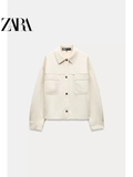 Sơ mi ZARA da lộn