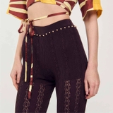 Quần SANDRO nâu dáng dài