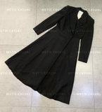 Áo dạ ROLAND MOURET đen dài tay