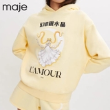 Hoodie Maje vàng